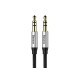 Baseus CAM30CS1 cable de audio 1,5 m 3,5mm Negro, Plata